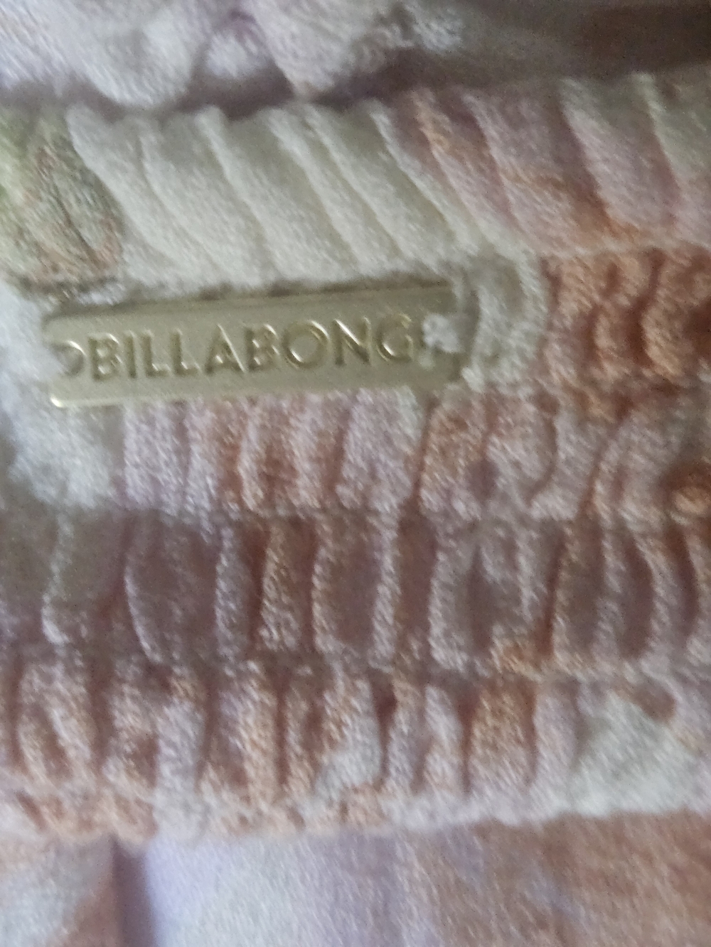 Billabong Sunset Love Midi Dress Sweetheart Neckline Front Slit Size M - Picture 6 of 9